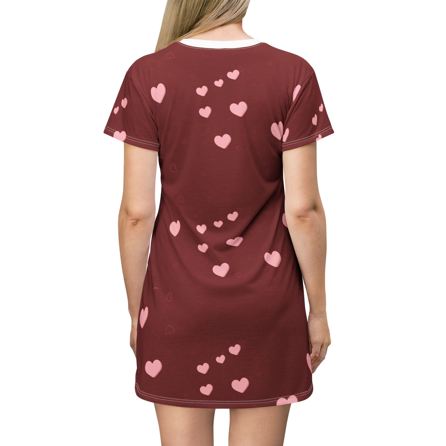 Lovers Lane T-Shirt Dress (AOP)