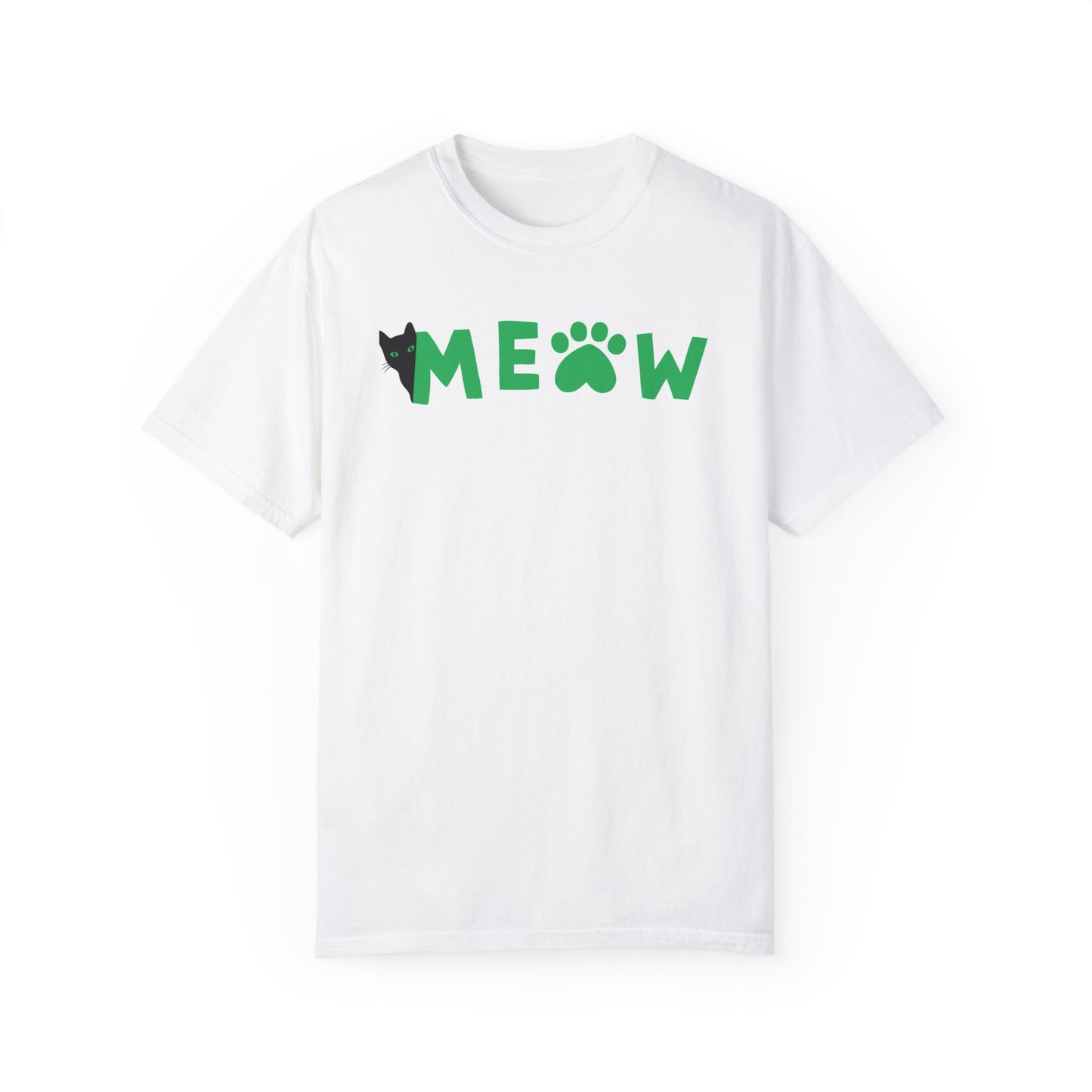 Meow Garment-Dyed T-shirt