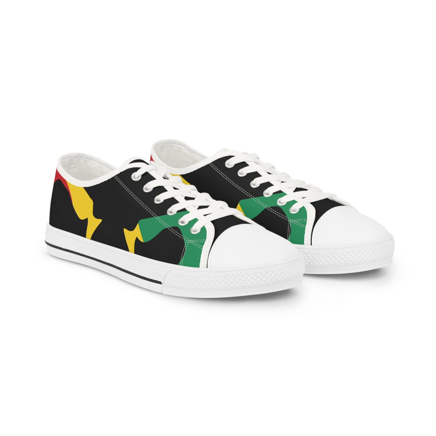 Low Top Sneakers Rasta Edition