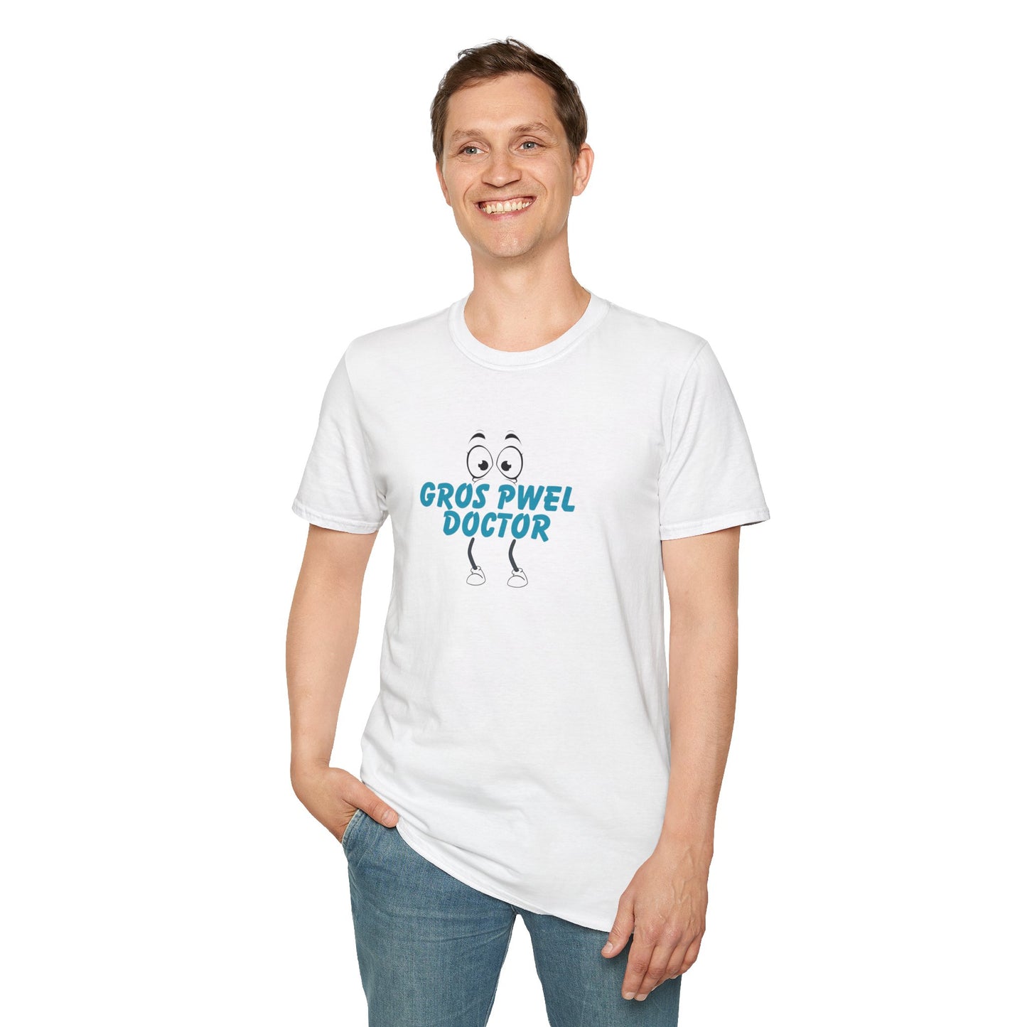 Gros Pwel Doctor (Heartbreak Doctor) Unisex Soft-Style T-Shirt