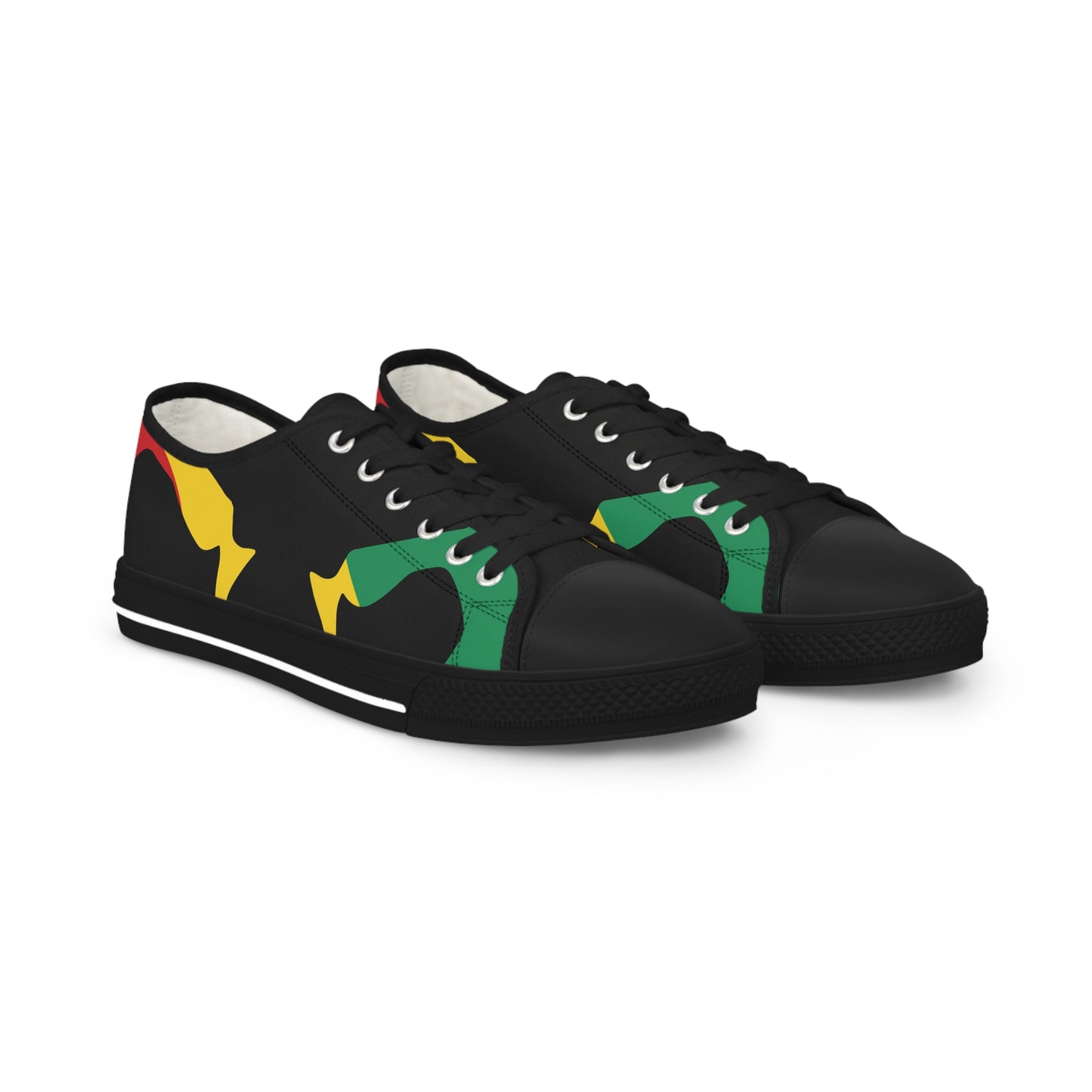 Low Top Sneakers Rasta Edition