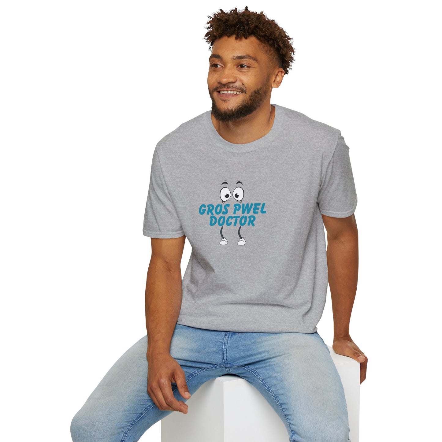 Gros Pwel Doctor (Heartbreak Doctor) Unisex Soft-Style T-Shirt