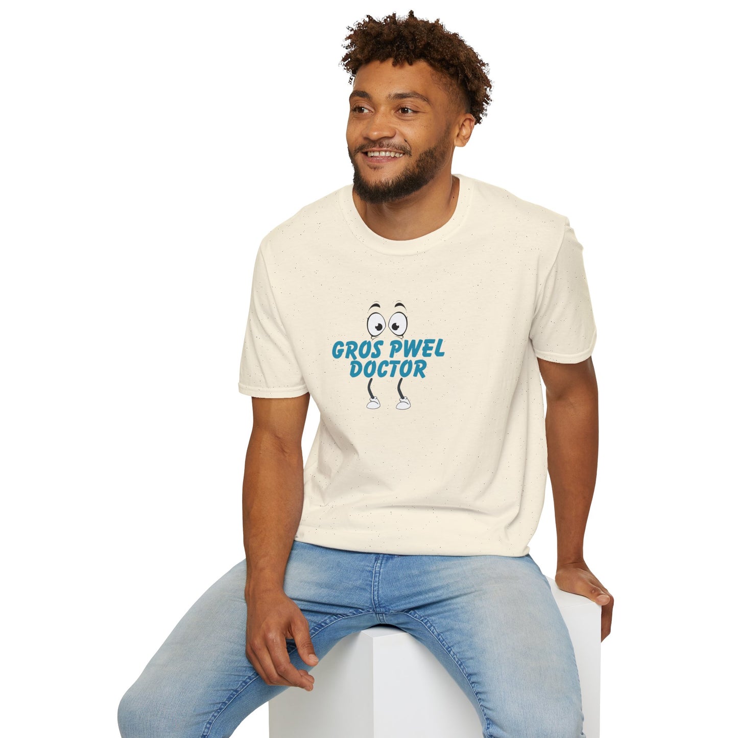 Gros Pwel Doctor (Heartbreak Doctor) Unisex Soft-Style T-Shirt