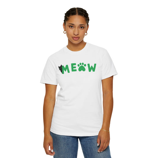 Meow Garment-Dyed T-shirt