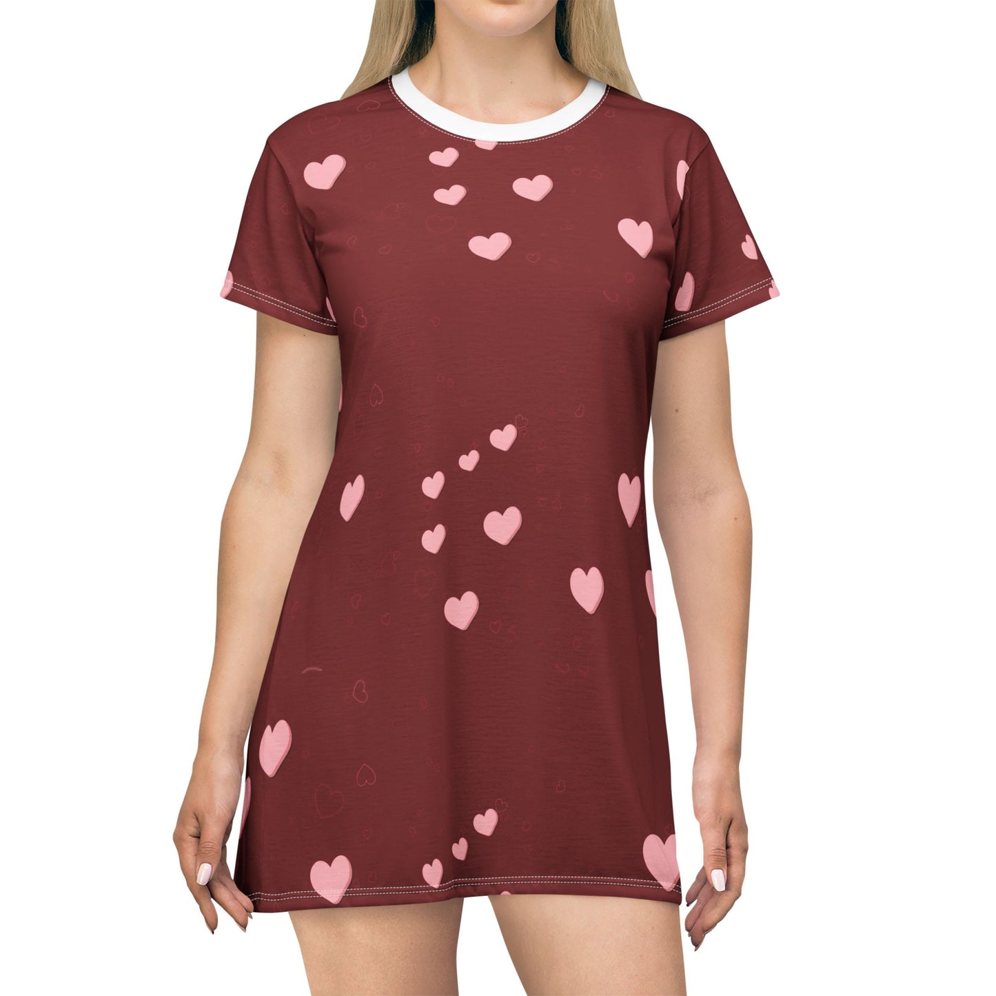 Lovers Lane T-Shirt Dress (AOP)