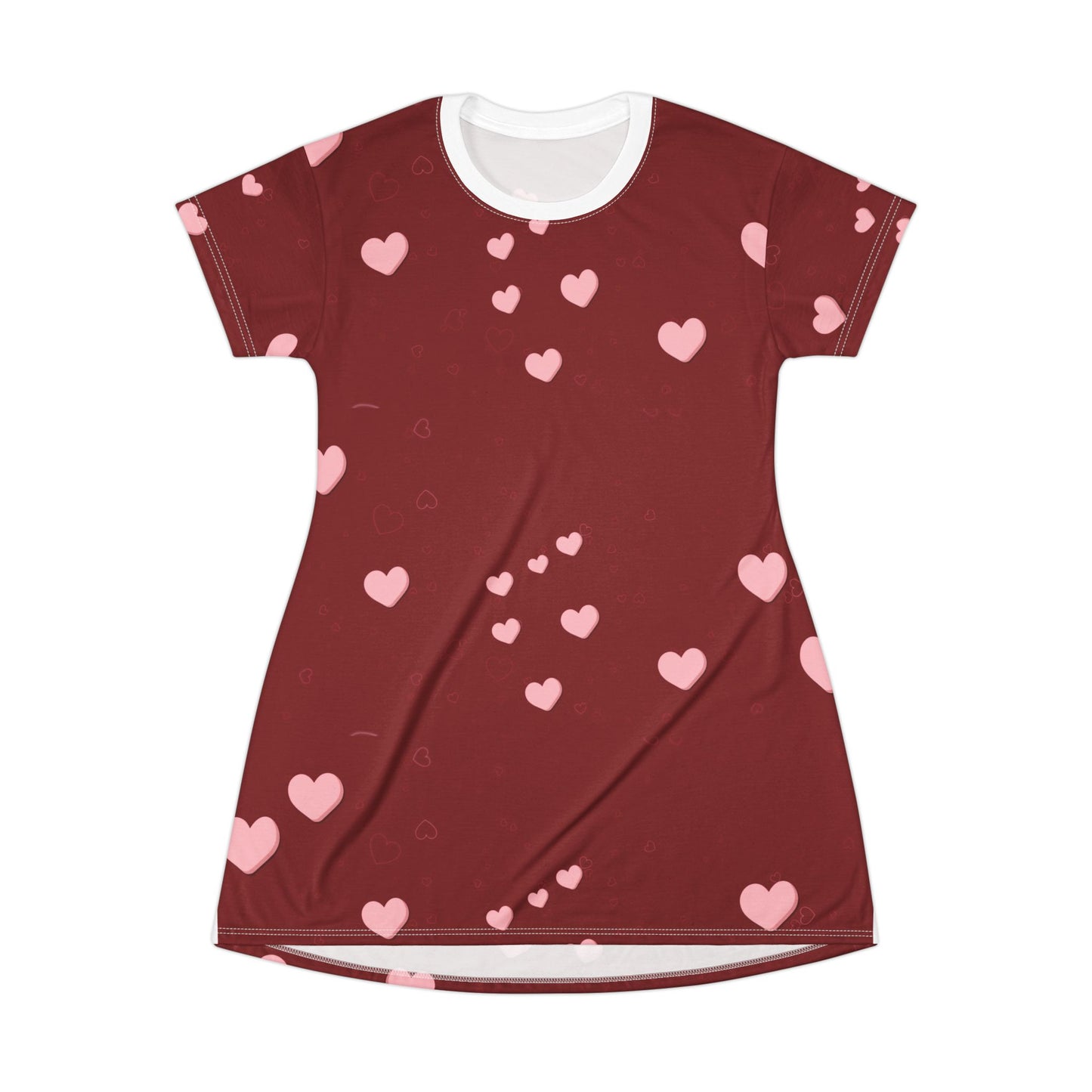 Lovers Lane T-Shirt Dress (AOP)