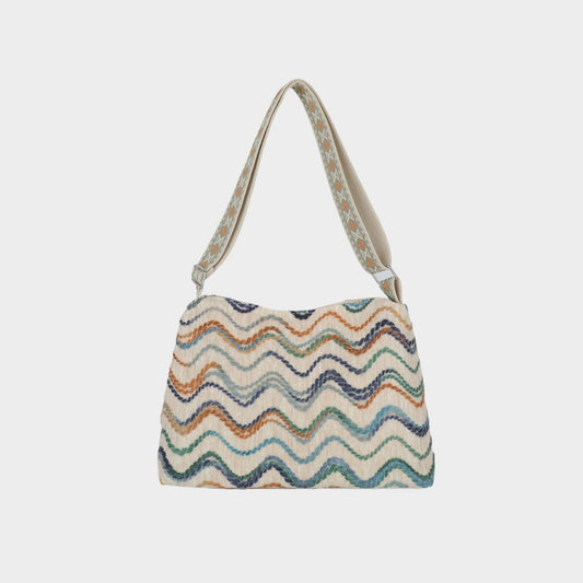 Adjustable Strap Medium Shoulder Bag - Velvoza