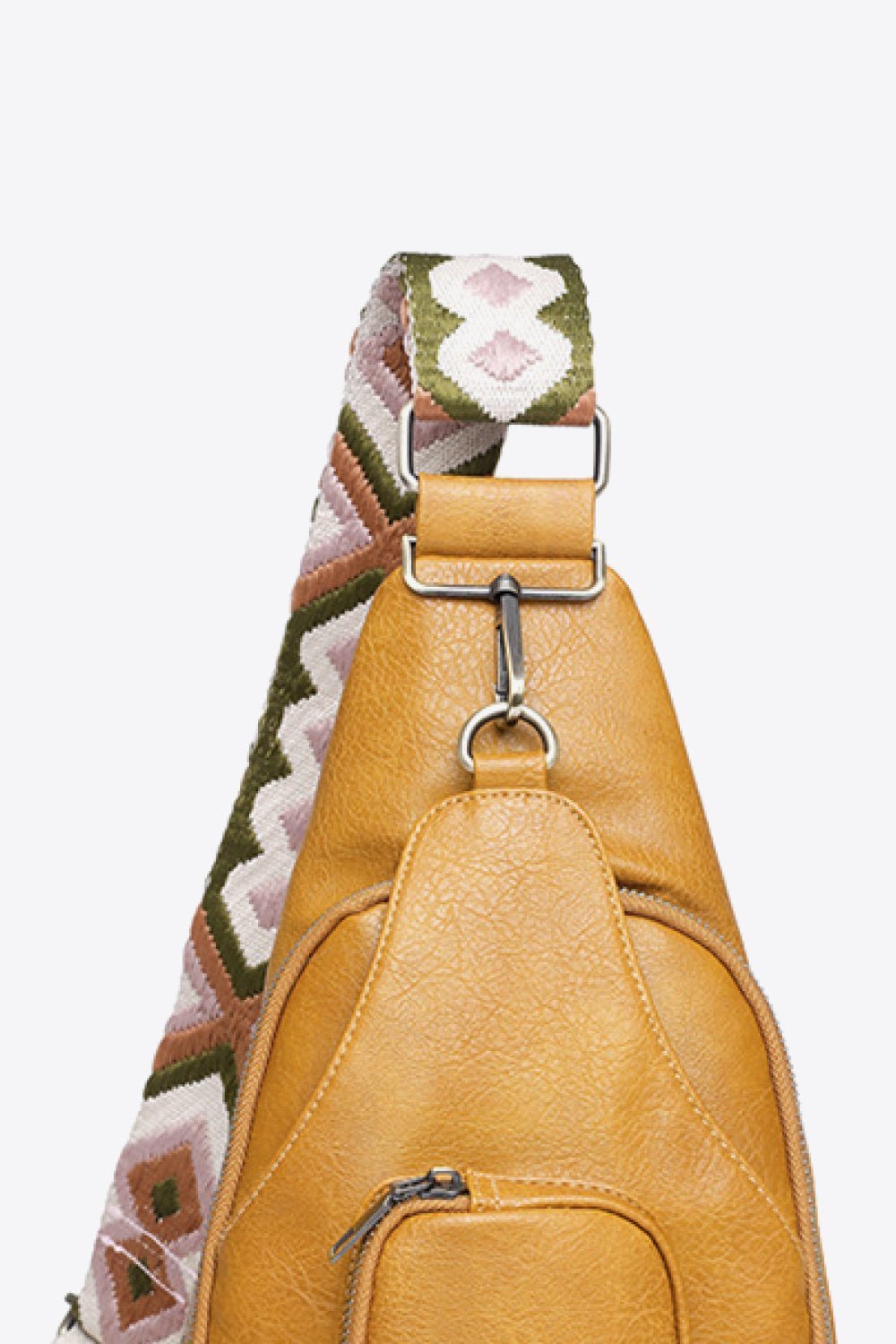 Adored Take A Trip PU Leather Sling Bag - Velvoza