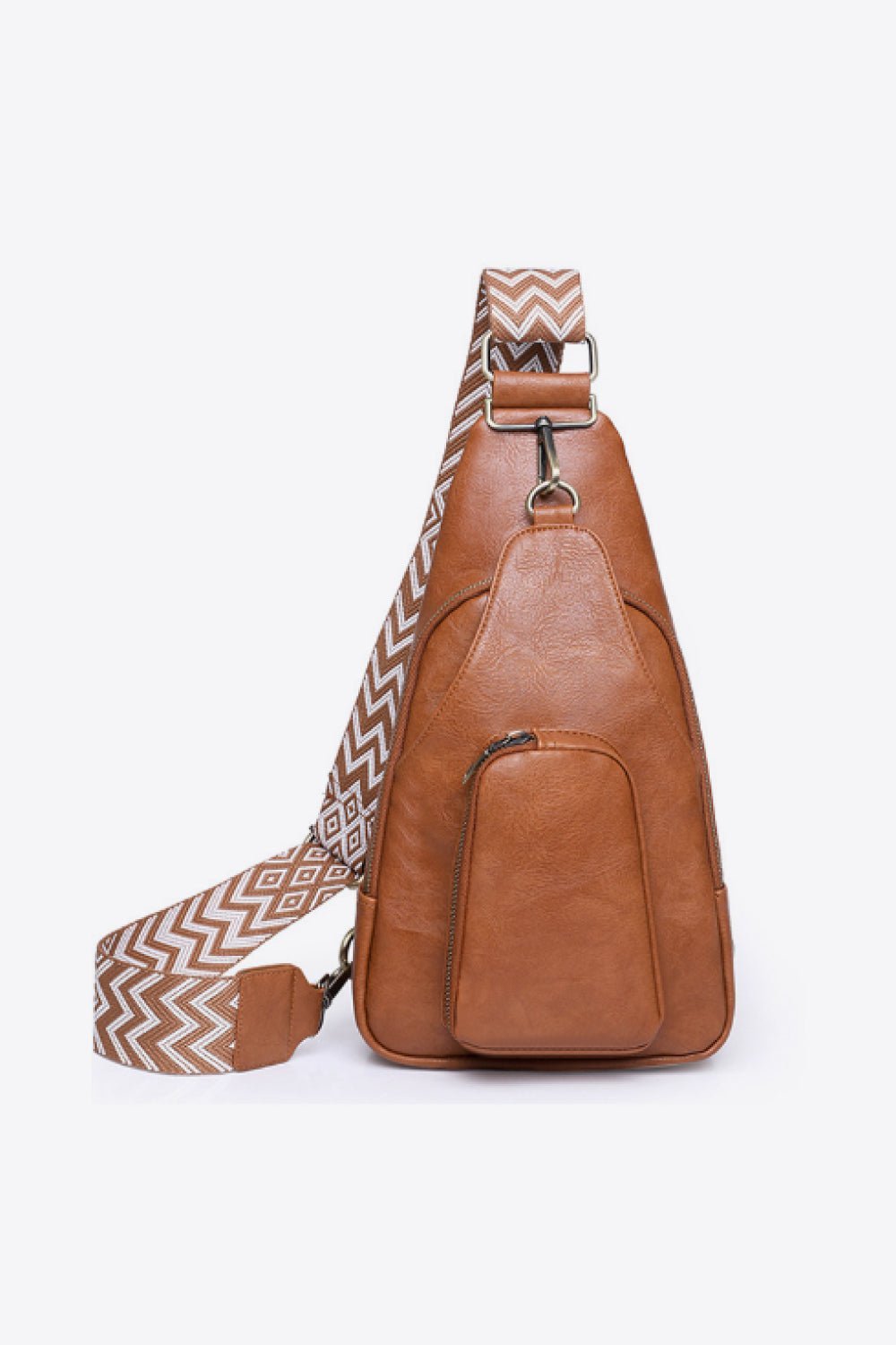 Adored Take A Trip PU Leather Sling Bag - Velvoza