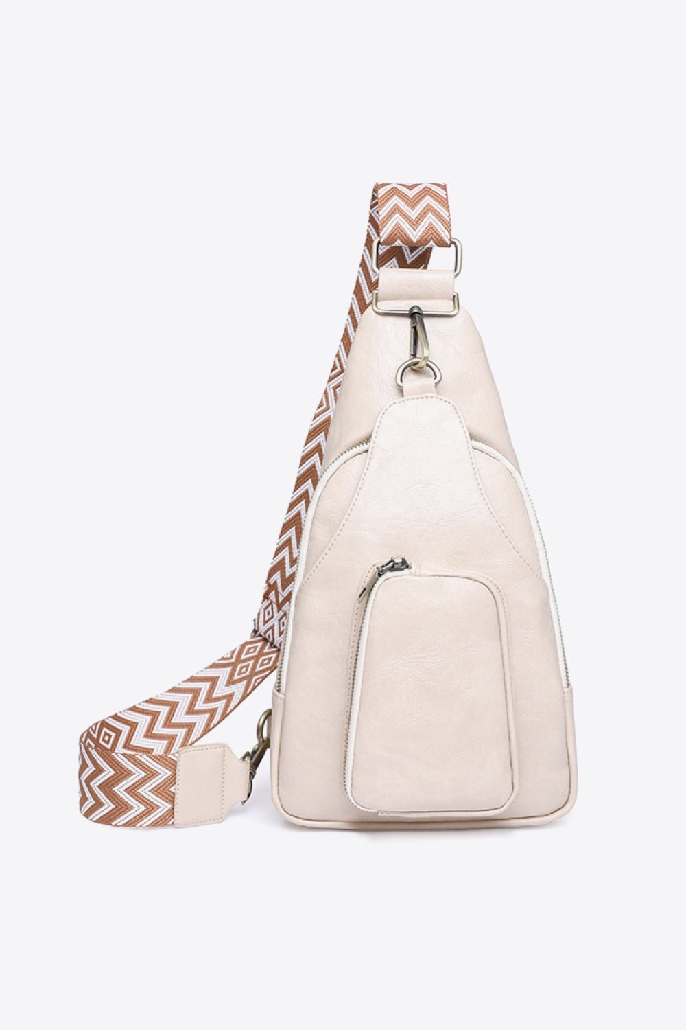 Adored Take A Trip PU Leather Sling Bag - Velvoza