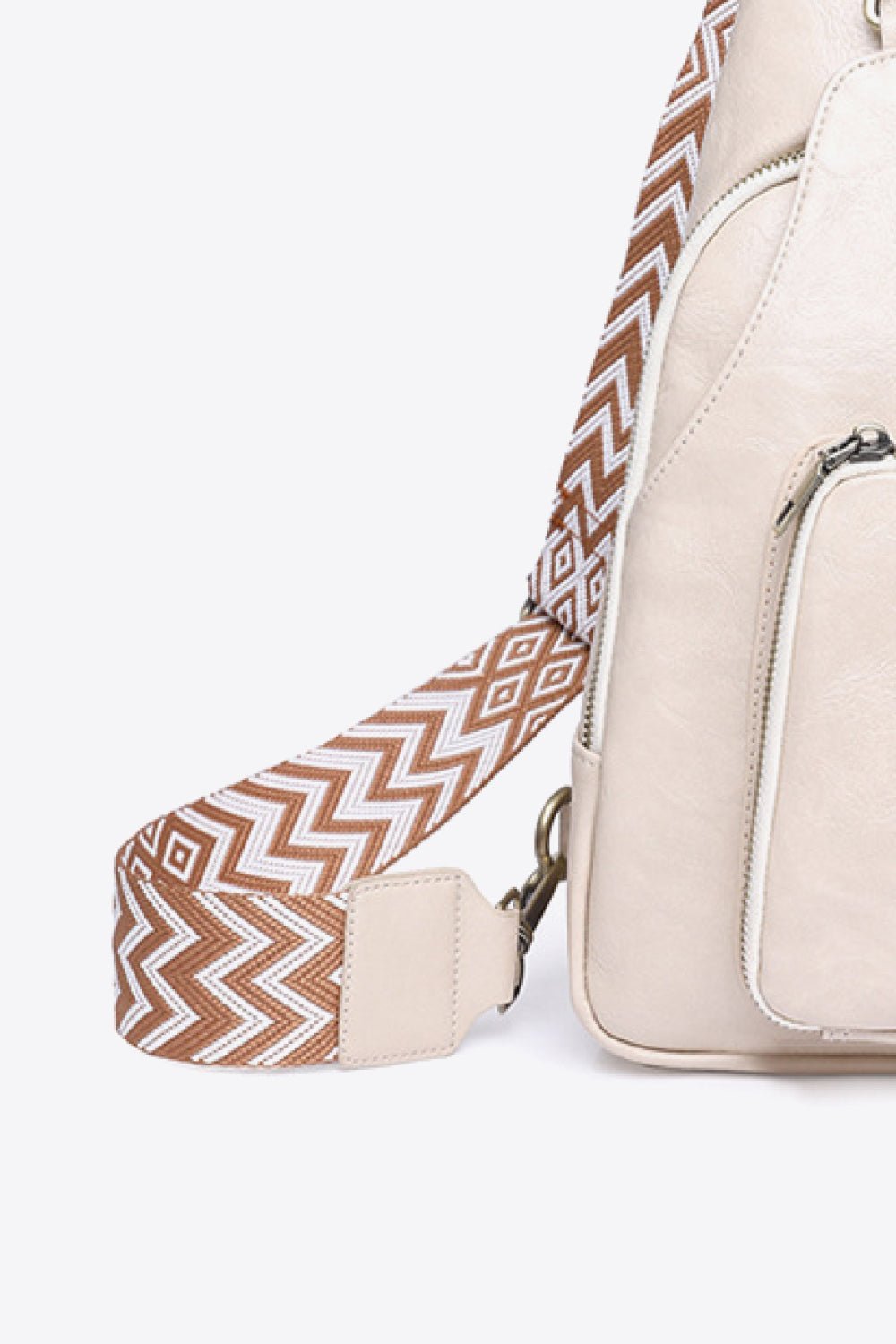 Adored Take A Trip PU Leather Sling Bag - Velvoza