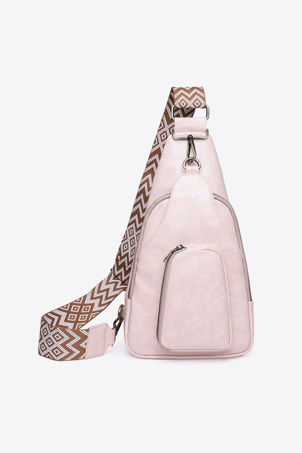 Adored Take A Trip PU Leather Sling Bag - Velvoza