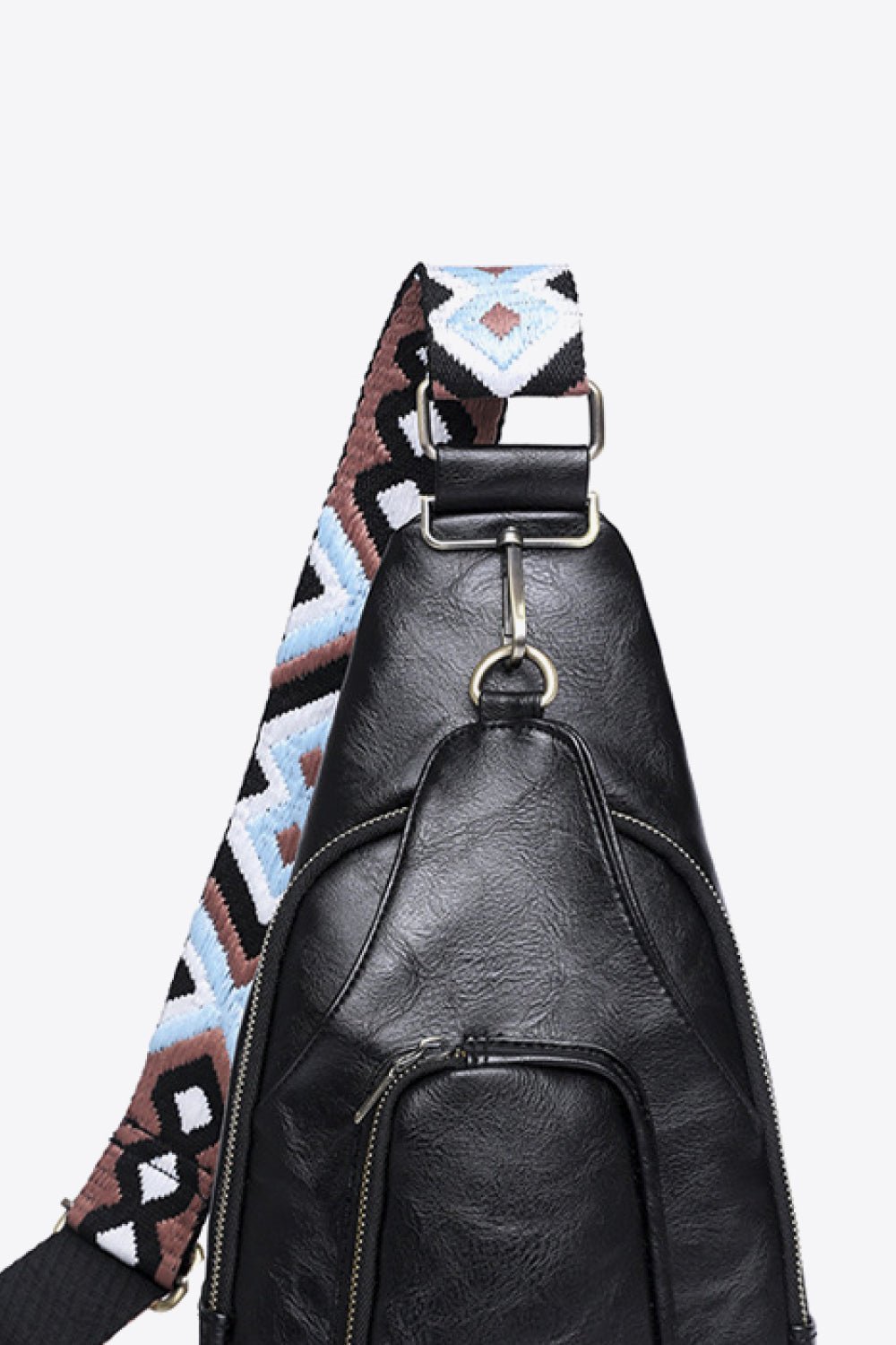 Adored Take A Trip PU Leather Sling Bag - Velvoza