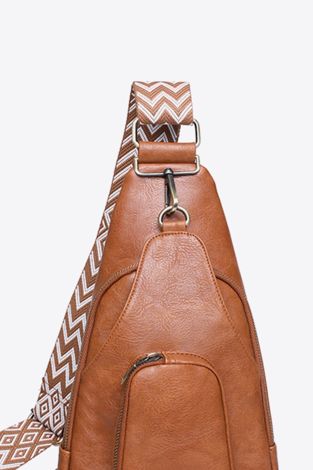 Adored Take A Trip PU Leather Sling Bag - Velvoza