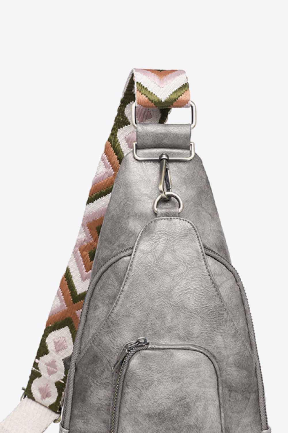 Adored Take A Trip PU Leather Sling Bag - Velvoza