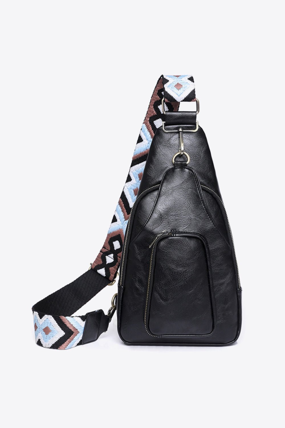 Adored Take A Trip PU Leather Sling Bag - Velvoza