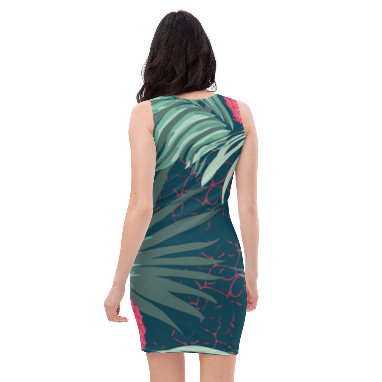 Greeny Bodycon dress