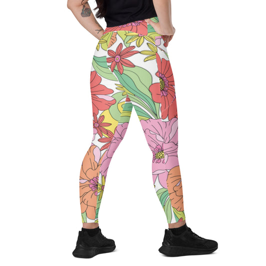 Flower Flow Leggings with pockets