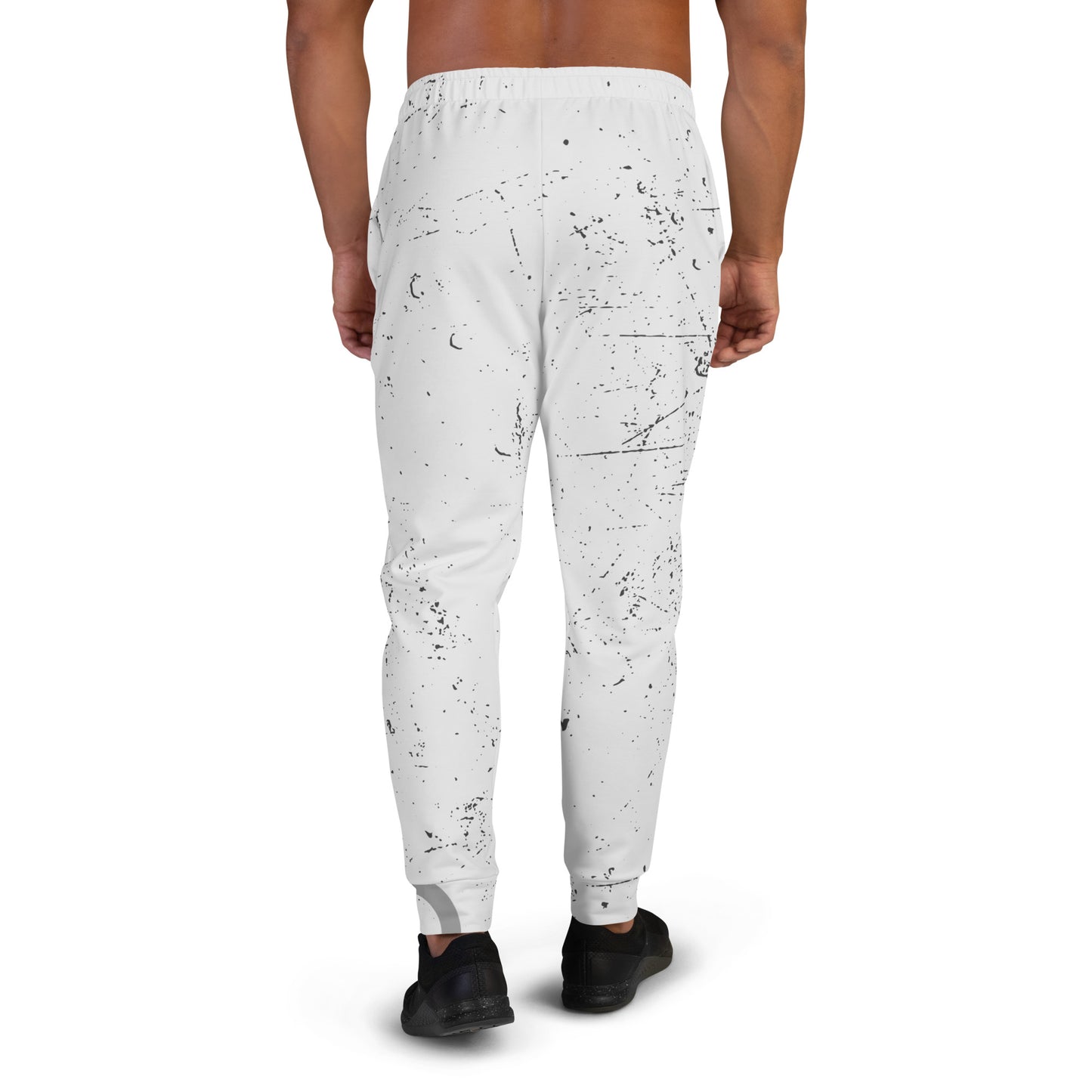 White n Gray Joggers