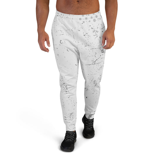 White n Gray Joggers