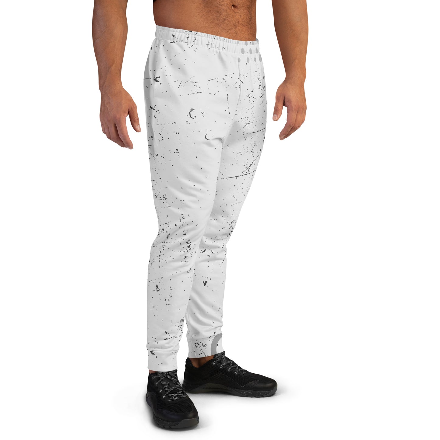 White n Gray Joggers